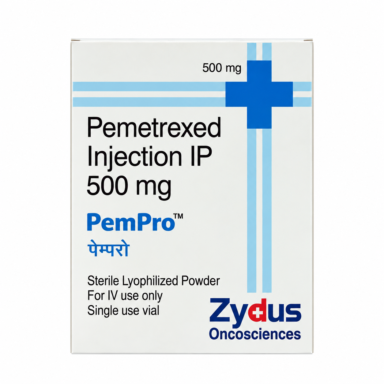 Pempro 500 mg Injection (Pemetrexed 500 mg)